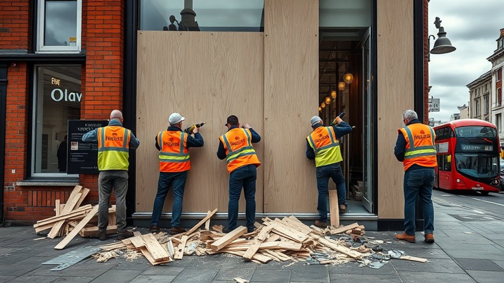 Boarding Up Security Pimlico