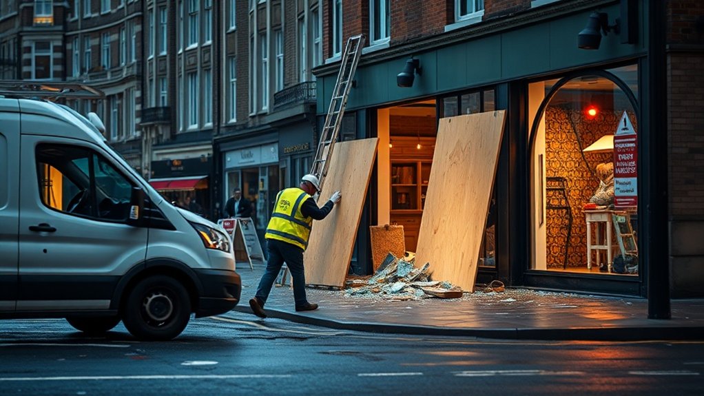 Boarding Up Service Pimlico