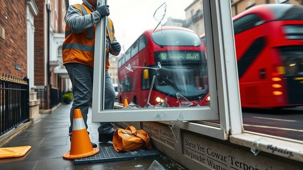 Broken Glass Replacement Pimlico