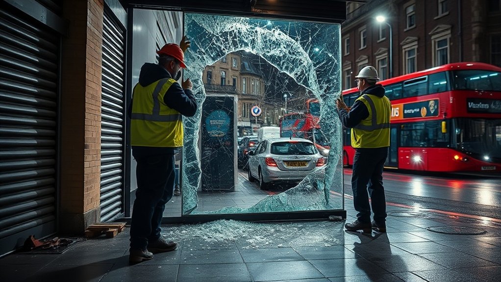 Emergency Shop Front Repair Pimlico