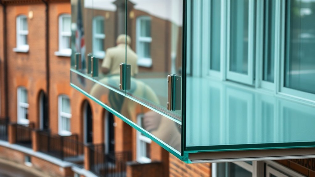 Glass Balcony Installation Pimlico